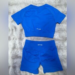 Blue DFYNE Activewear Set